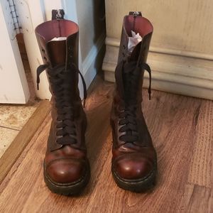 Gripfast Boots Burgandy leather